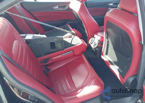 2019 Alfa Romeo Giulia Ti Lusso Rwd из США, поврежденный, VIN ZARFAMBN4K7598164